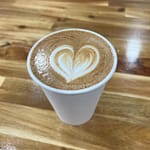 Brew House coffee heart