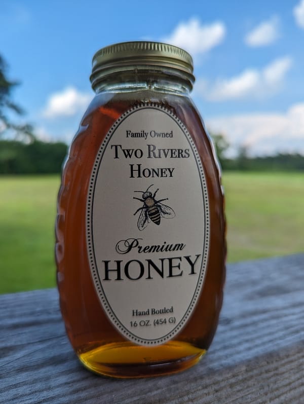 One classic jar of honey_portrate